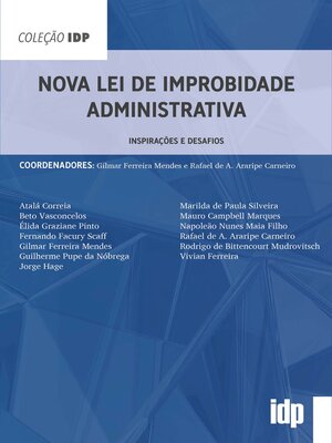 cover image of Nova Lei de Improbidade Administrativa